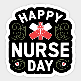 Happy Nurse Day Sticker